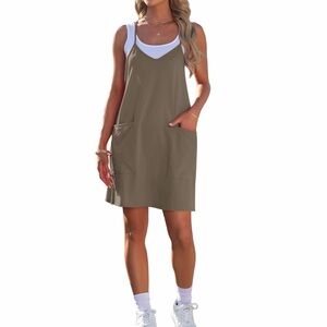 Elegant Tan A-Line Skirt with Full Silhouette